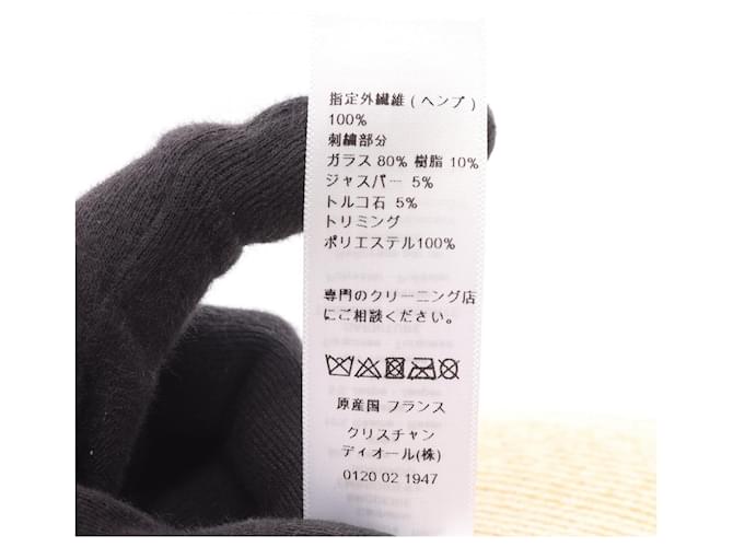 Cappello in canapa Dior Multicolore Beige - vista 5
