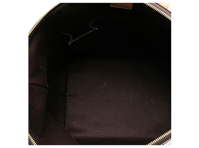 Borsa 2 in 1 Monogram Vernis Bellevue GM di Louis Vuitton Marrone - vista 9