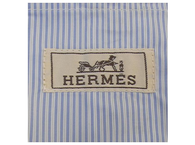 Hermès Giacca di lana Hermes Blu - vista 4