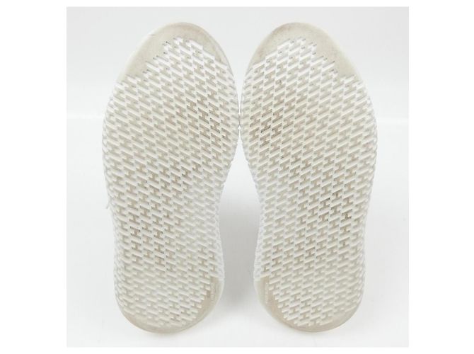 Sneakers Hermès Marrone Bianco - vista 4