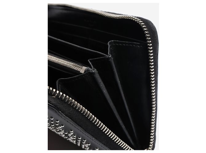 Alaïa Black leather studded wallet - view 7