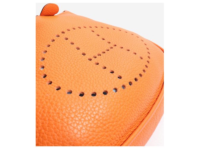 Hermès Borsa a spalla Evelyne arancione 2011 - vista 5