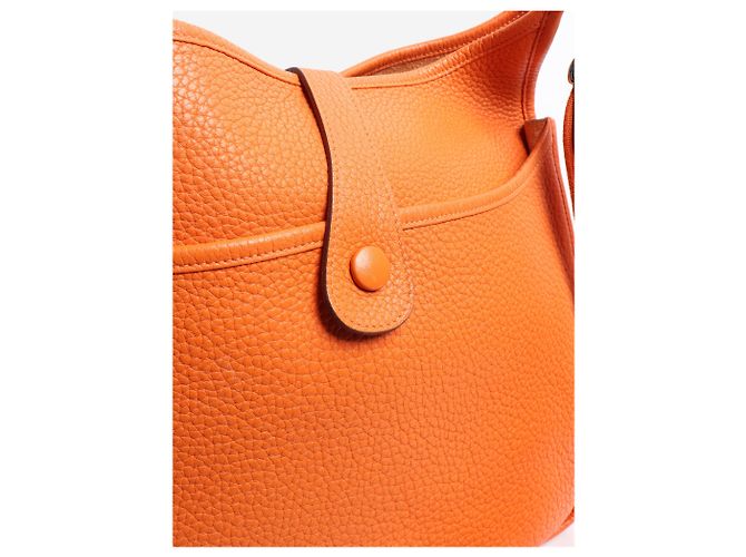 Hermès Borsa a spalla Evelyne arancione 2011 - vista 6