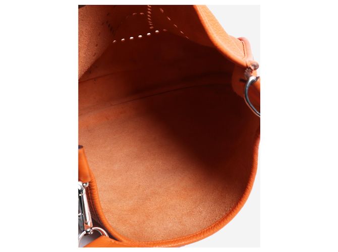 Hermès Borsa a spalla Evelyne arancione 2011 - vista 8