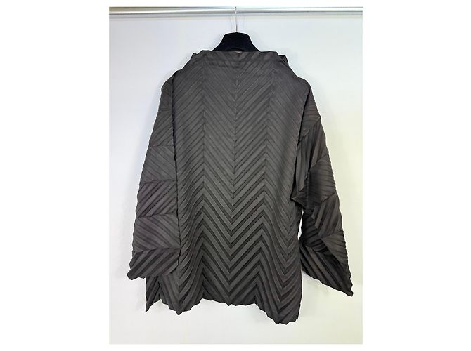 Blusa plisada Issey Miyake Negro - vista 3