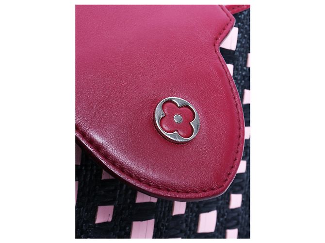 Louis Vuitton Bolsa de ombro Capucines BB rosa e preta - vista 6