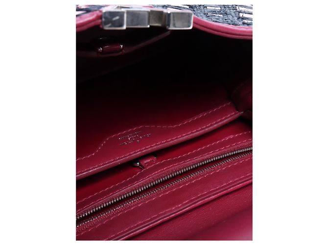 Louis Vuitton Bolsa de ombro Capucines BB rosa e preta - vista 7