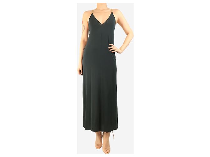 Eres Dunkelgraues Slipkleid - Größe M - Ansicht 3