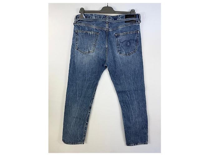 Jeans Hayden Paperbag R13 Azul - vista 2