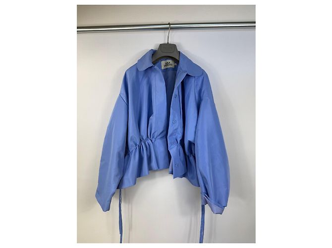 Autre Marque Blaue Polyesterjacke Kika Vargas - Ansicht 2