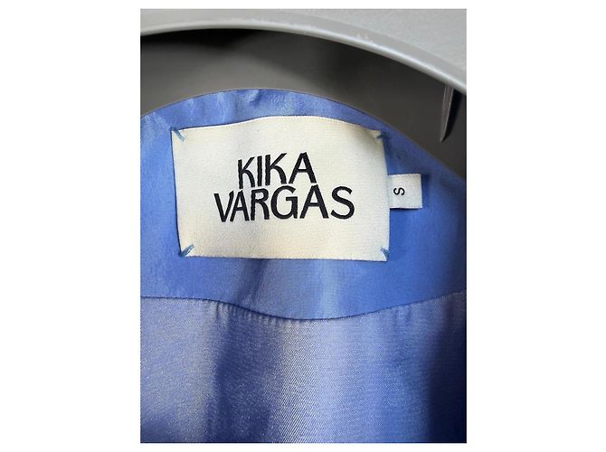 Autre Marque Blaue Polyesterjacke Kika Vargas - Ansicht 4