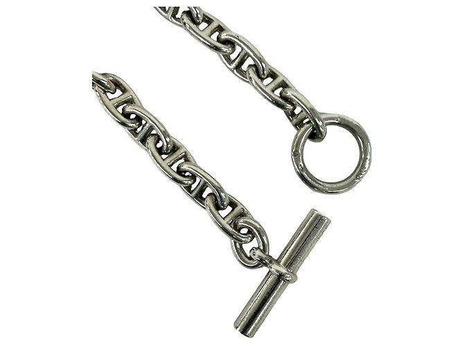 Hermès HERMES Bracciale Charm Chaine d'Ancre MM Argento - vista 6