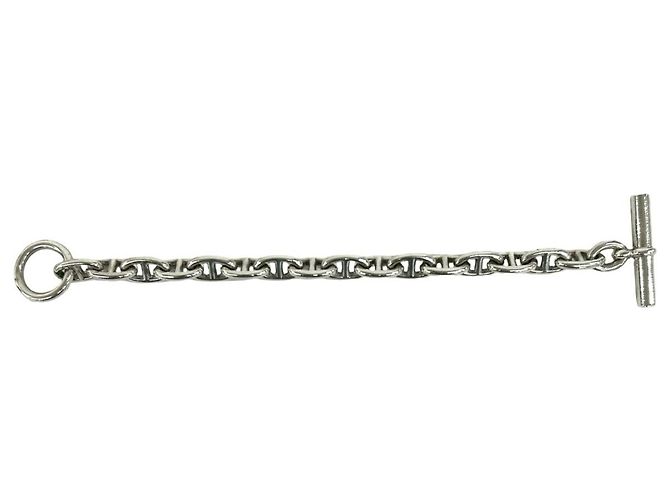 Hermès HERMES Bracciale Charm Chaine d'Ancre MM Argento - vista 7