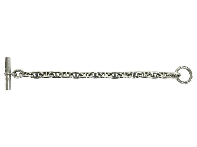 Hermès HERMES Bracciale Charm Chaine d'Ancre MM Argento - vista 8