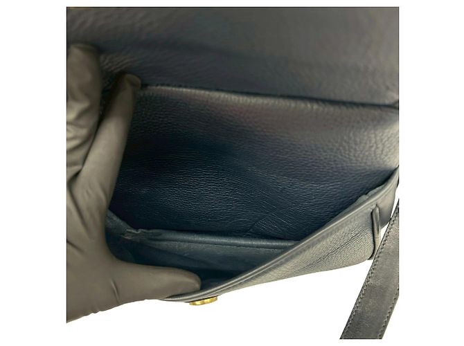 Borsa/ Pochette in Pelle Blu Navy Gucci - vista 10