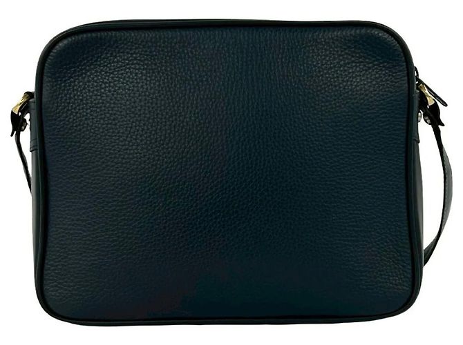 Borsa/ Pochette in Pelle Blu Navy Gucci - vista 3