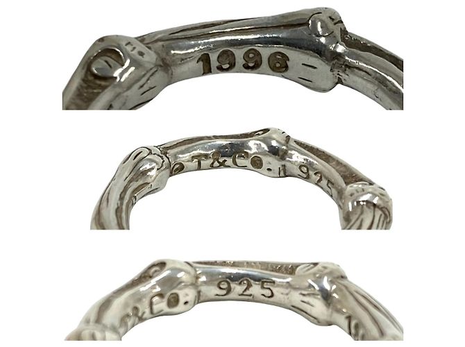 Anello in argento sterling 925 Bamboo di Tiffany & Co. - vista 3