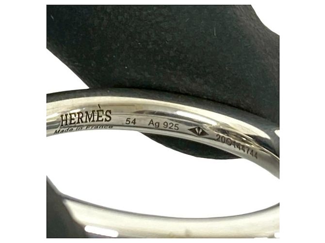 Ring Hermès Anello HERMES Echappé MM in argento sterling 925 - vista 3