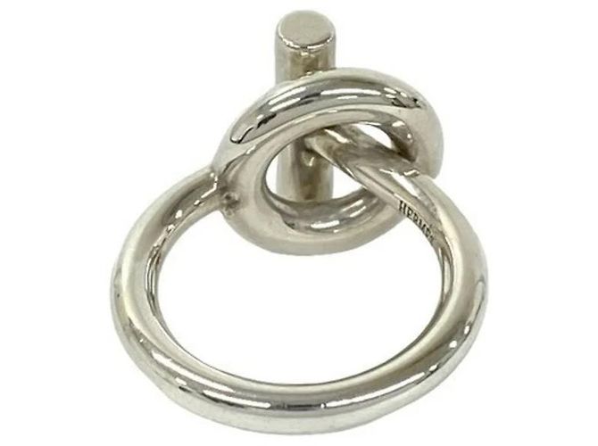 Ring Hermès Anello HERMES Echappé MM in argento sterling 925 - vista 6