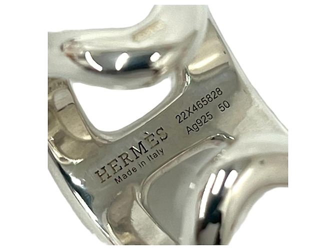 Ring Hermès Anello HERMES Osmos GM in argento sterling 925 - vista 3