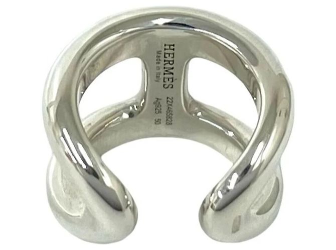 Ring Hermès Anello HERMES Osmos GM in argento sterling 925 - vista 6