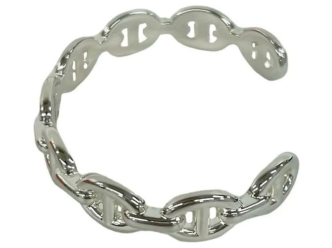 Bracciale Chaine d'Ancre Enchainée di Hermès Argento - vista 4