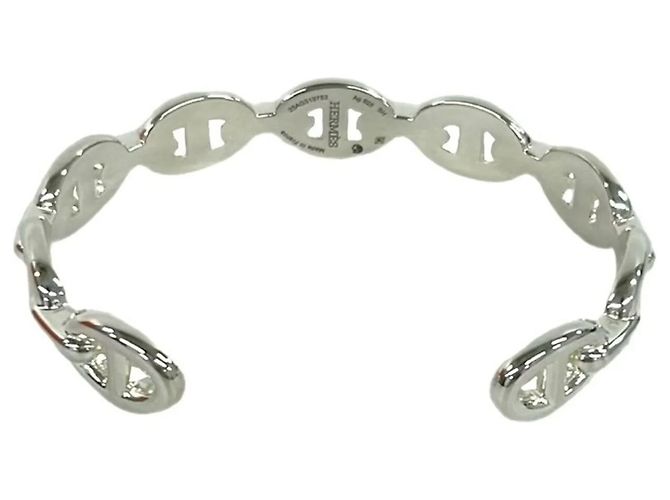 Bracciale Chaine d'Ancre Enchainée di Hermès Argento - vista 6