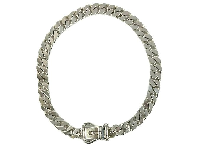 Collana a catena in argento sterling 925 Boucles Sellier Hermès - vista 5