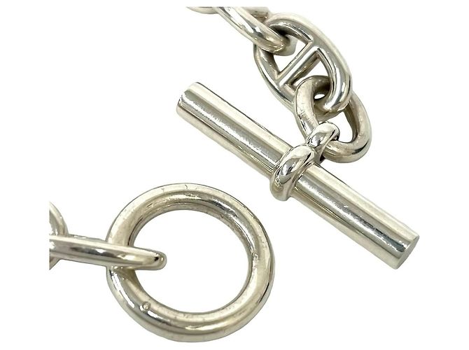 Hermès HERMES Bracciale in Argento Sterling Chaine d'Ancre TGM - vista 4