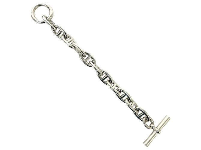 Hermès HERMES Bracciale in Argento Sterling Chaine d'Ancre TGM - vista 5