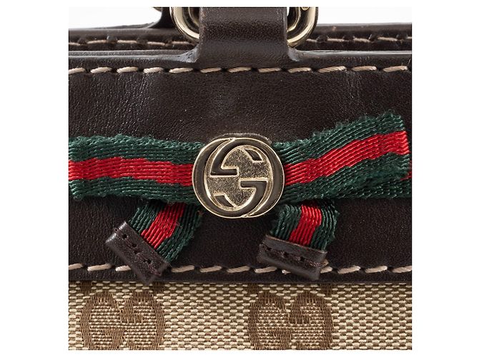 Sac à main Gucci Mayfair Marron - vue 10