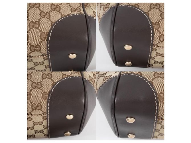 Sac à main Gucci Mayfair Marron - vue 18