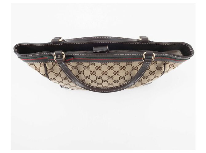 Sac à main Gucci Mayfair Marron - vue 6