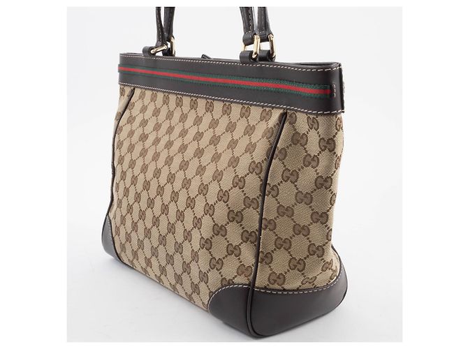 Sac à main Gucci Mayfair Marron - vue 9