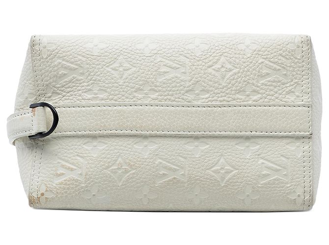 Borsa a tracolla triangolare Monogram Empreinte bianca Louis Vuitton Bianco - vista 3