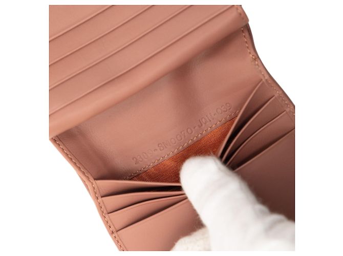 Beige Zucchino Canvas Bifold Compact Wallet von Louis Vuitton - Ansicht 7