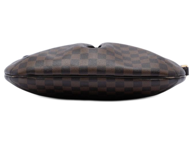 Louis Vuitton Marrone Damier Ebene Bloomsbury GM - vista 3