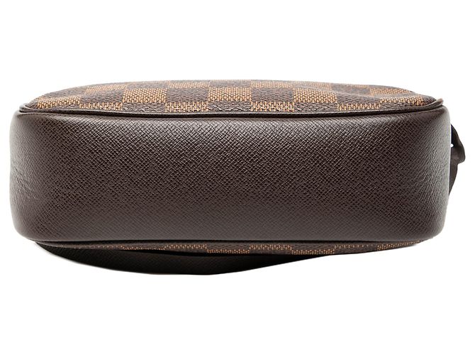 Trousse Pochette Damier Ebene Braun Louis Vuitton - Ansicht 3