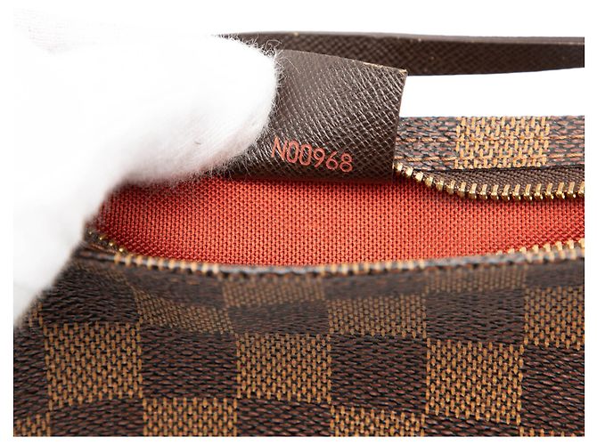 Trousse Pochette Damier Ebene Braun Louis Vuitton - Ansicht 6