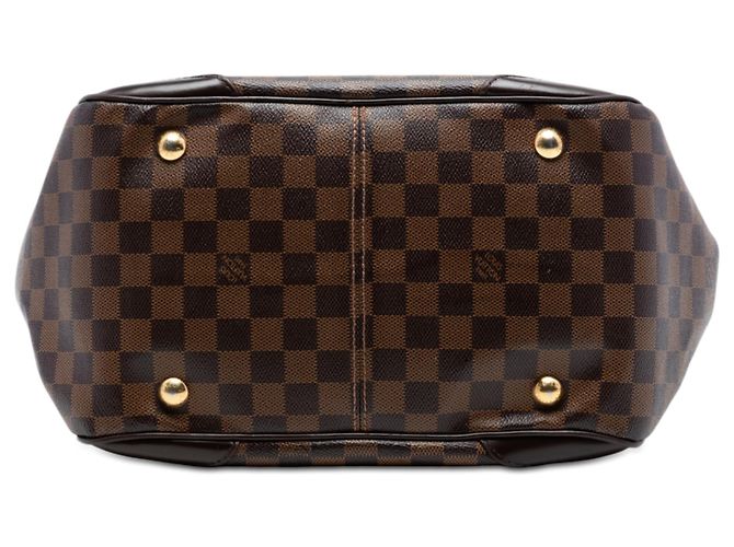 Louis Vuitton Marrone Damier Ebene Verona MM - vista 3