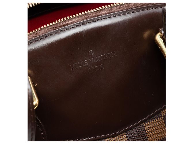 Louis Vuitton Marrone Damier Ebene Verona MM - vista 6
