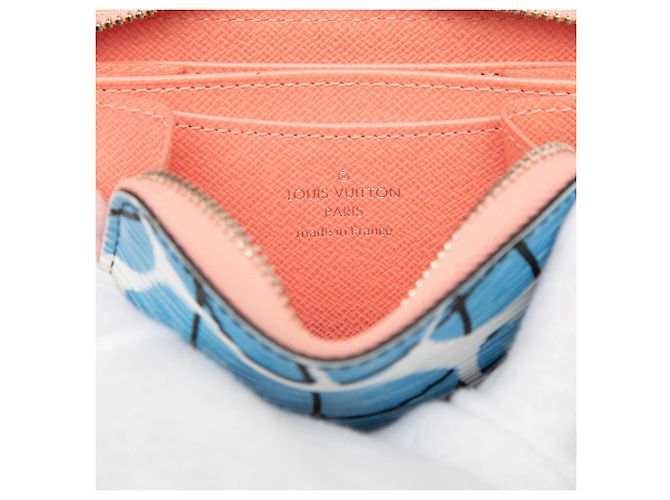 Monedero Zippy en Epi Aqua Azul Louis Vuitton Azul claro - vista 5