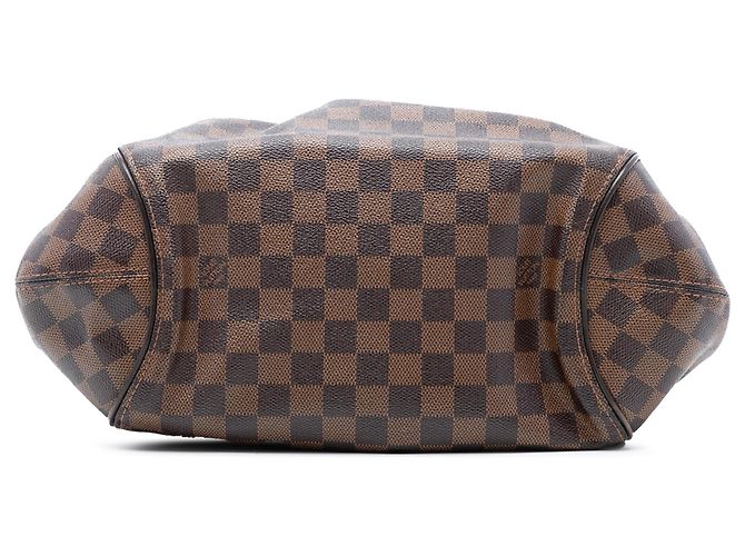 Louis Vuitton Borsa Sistina MM Damier Ebene Marrone - vista 3