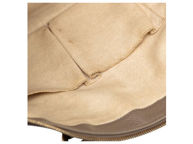 Gucci Brown Small Leather Soho Arbeits-Tote Braun Taupe - Ansicht 7