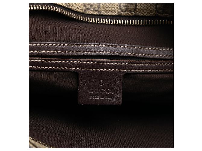 Gucci Beige GG Supreme Crossbody - vista 5