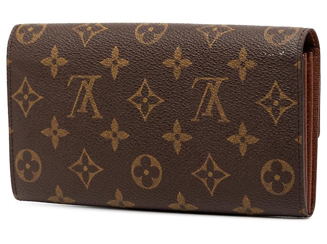Portafoglio lungo Sarah Monogram marrone Louis Vuitton - vista 2