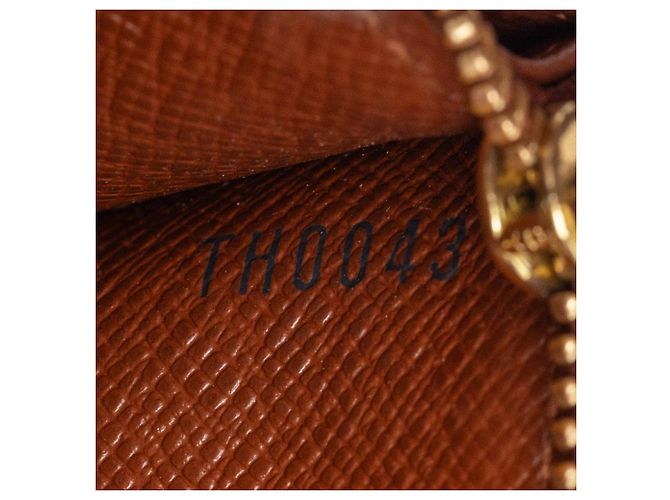 Portafoglio lungo Sarah Monogram marrone Louis Vuitton - vista 6