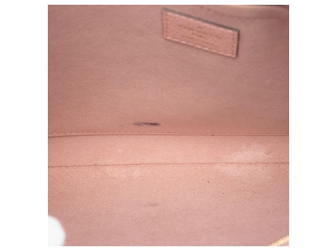 Pochette Giornaliera Damier Azur Bianca Louis Vuitton Bianco - vista 4