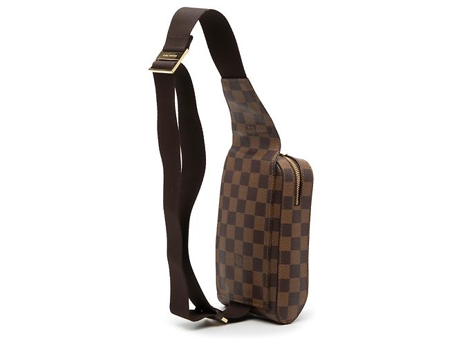 Louis Vuitton Marrone Damier Ebene Geronimos - vista 2