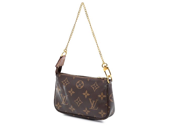 Mini Pochette Accessoires Monogram Marron Louis Vuitton - vue 2